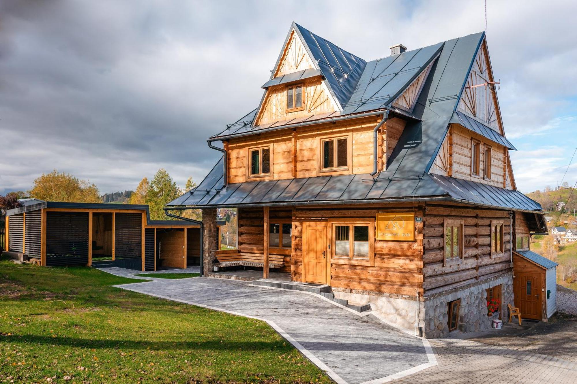 Apartamenty Dwupoziomowe Stasikowe Izby Bukowina Tatrzańska Exteriör bild