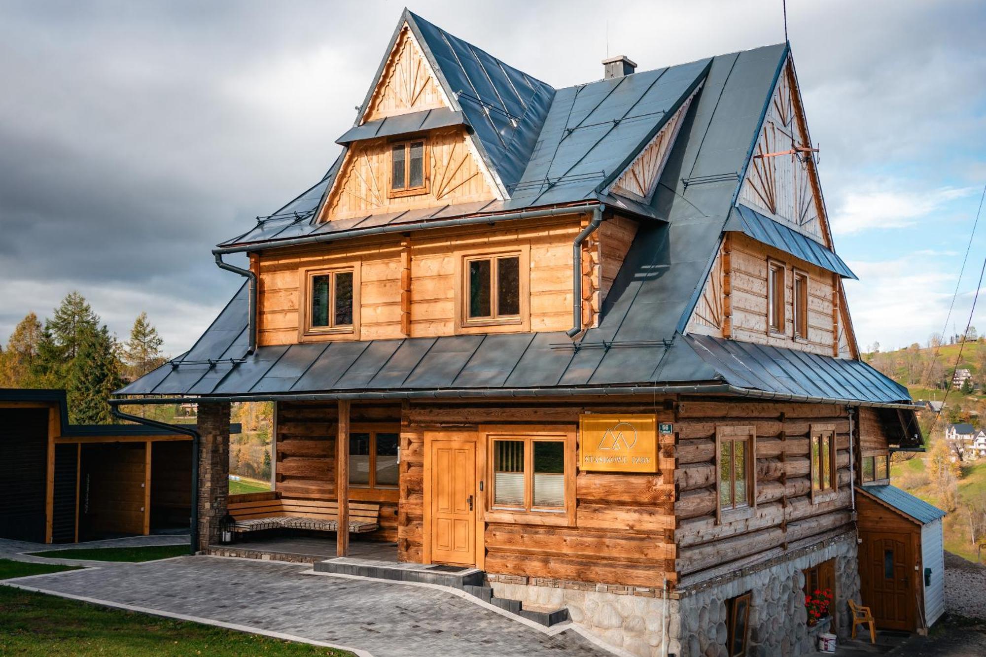 Apartamenty Dwupoziomowe Stasikowe Izby Bukowina Tatrzańska Exteriör bild